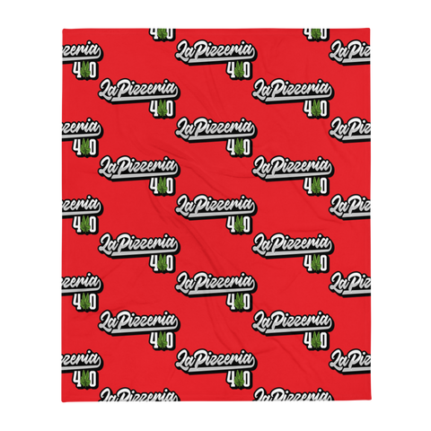 La Pizzeria 420 Throw Blanket